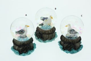 Obrázek z Sněžítko racek 3druhy,polyresin 7cm 